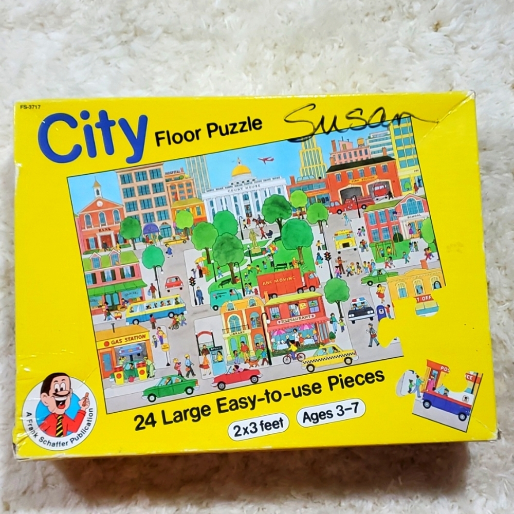 Childrens floor puzzle